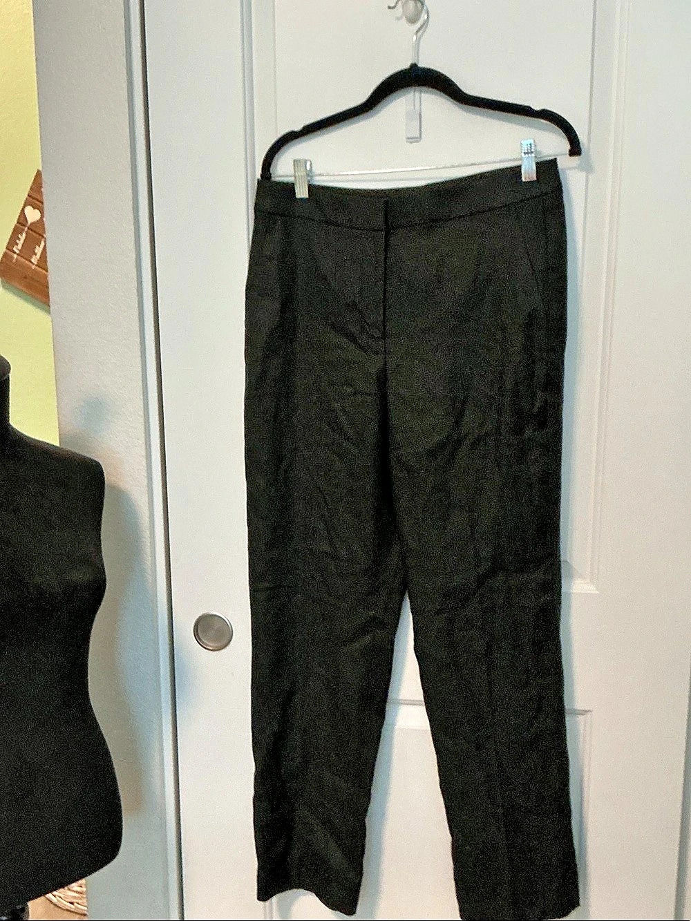 J.Crew Kate Straight Leg Linen Blend Pants Size 10T NWT